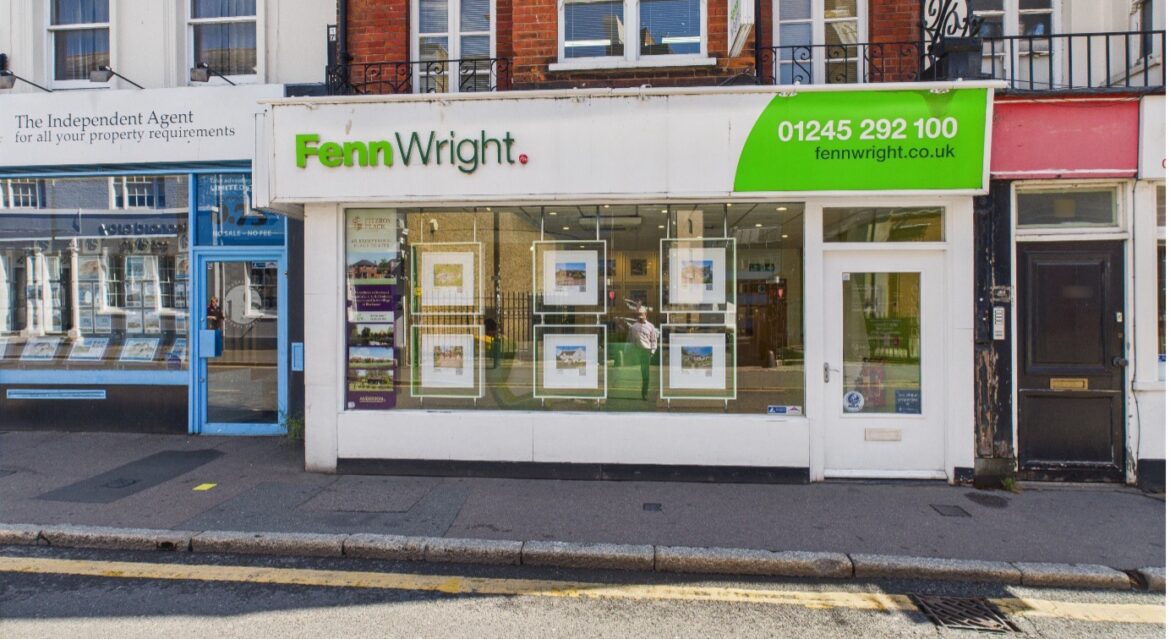 Fenn Wright estate agency branch on high street