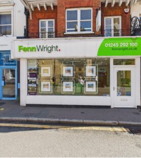 Fenn Wright estate agency branch on high street